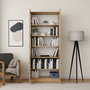 Hanah Home Lisa 1600-204 Armario Multiusos Roble Zafiro